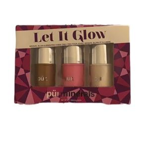 NWT pur minerals Let It Glow Bronze Blush Brighten
